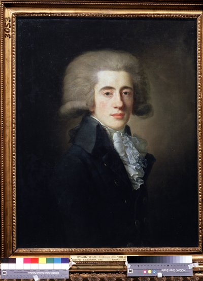 Portrett av den russiske visekansleren Nikita Panin (1770-1837) (Portrett av visekansleren Nikita Panin). Maleri av Jean Louis Voille (1744-etter 1803). Olje på lerret, 73,1 x 57 cm av Jean Louis Voille