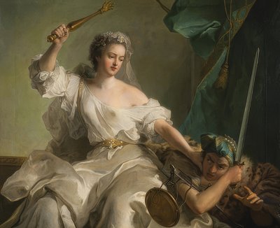 Allegori om rettferdighet som bekjemper urettferdighet av Jean Marc Nattier