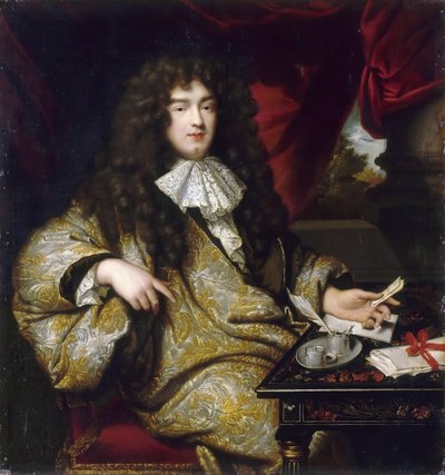 Jean-Baptiste Colbert, markis av Seignelay 1651-1690 av Jean Marc Nattier