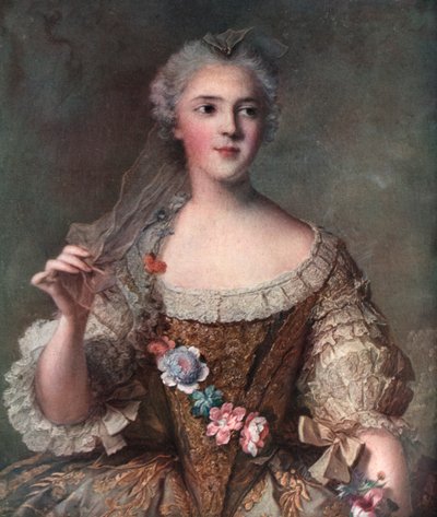 Madame Sophie, datter av Louis XV, 1909. av Jean Marc Nattier
