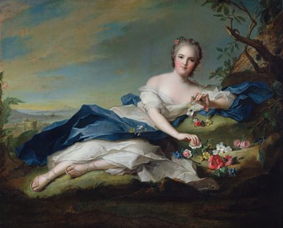 Portrett av Henriette av Frankrike, ca. 1742 av Jean Marc Nattier
