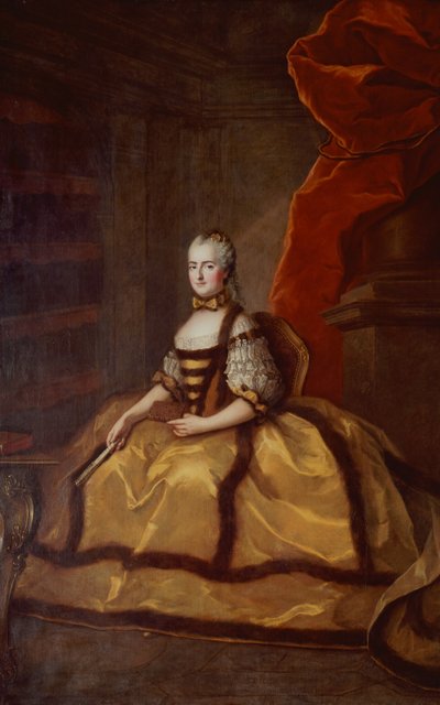 Portrett av Madame Louise av Frankrike (1737-87) av Jean Marc Nattier