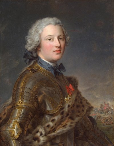 Portrett av Pierre Victor, baron de Besenval de Brünstatt 1722-1794, andre halvdel av 1700-tallet. av Jean Marc Nattier