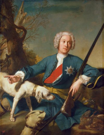 Portrett av prins Alexander Kurakin 1697-1749, 1728 av Jean Marc Nattier