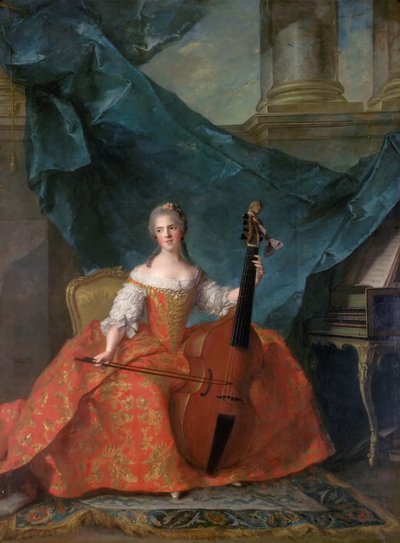 Prinsesse Anne Henriette av Frankrike 1727-1752 av Jean Marc Nattier