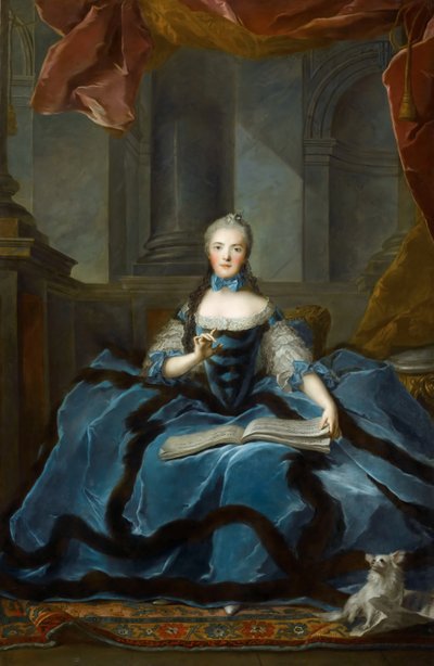 Prinsesse Marie Adelaide av Frankrike 1732-1800 av Jean Marc Nattier