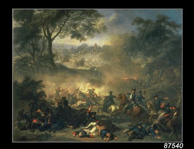 Slaget ved Poltava i 1709, 1717 av Jean Marc Nattier