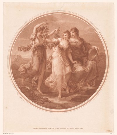 Beauty (Bellezza) rådet av Prudence (Prudentia), avviser fristelsene til Folly (Pazzia) av Jean Marie Delattre
