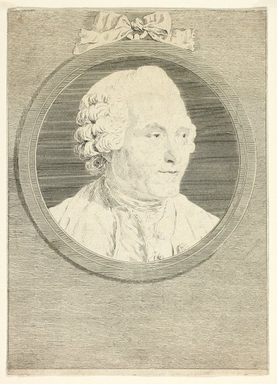 Portrett av Hubert Gravelot av Jean Massard