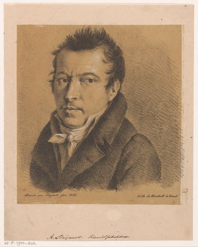 Portrett av Antoine Ignace Steyaert av Jean Matthieu Kierdorff
