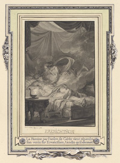 Hungersnød etter ordre fra Ceres... av Jean Michel Moreau