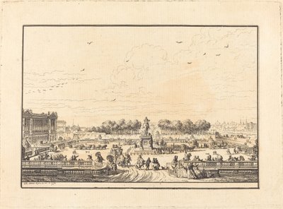 Ludvig XV-plassen av Jean Michel Moreau