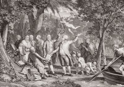Mirabeau (Honore Gabriel Riqueti, Count of Mirabeau av Jean Michel the Younger Moreau