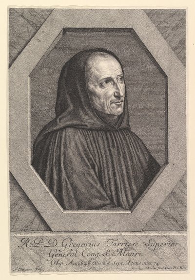 Dom Gregoire Tarrisse, overordnet general for kongregasjonen Saint-Maur. av Jean Morin