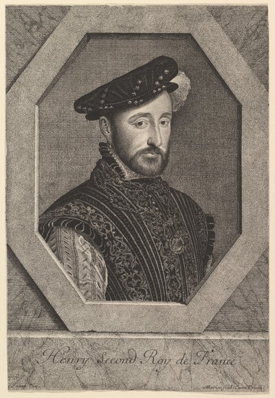 Henrik II, konge av Frankrike. av Jean Morin