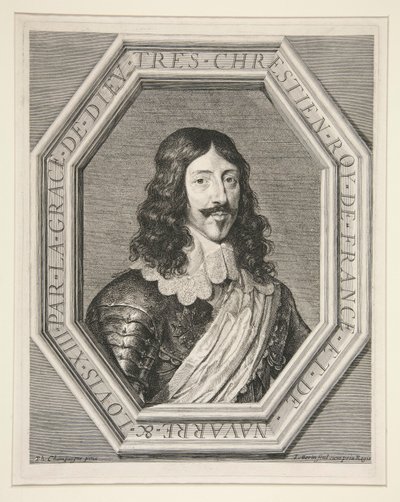 Ludvig XIII, konge av Frankrike (1601-1643) av Jean Morin