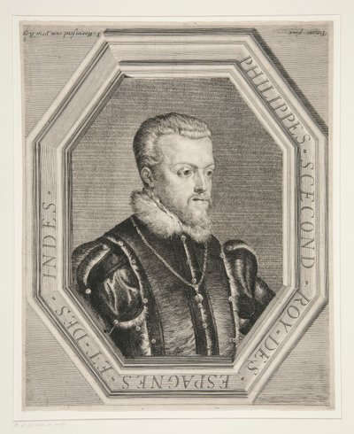 Filip II av Spania av Jean Morin
