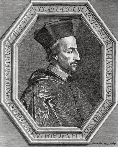 Portrett av Corneille Janssens (Cornelius Jansen av Jean Morin