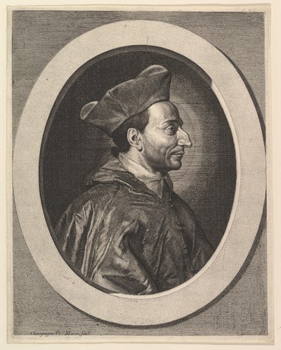 Saint Charles-Borromeo, kardinal og erkebiskop av Milano. av Jean Morin