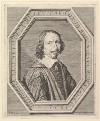 Theophile Brachet de la Milletiere, rådgiver for kongen. av Jean Morin