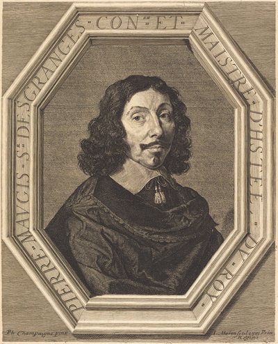 Pierre Maugis av Jean Morin after Philippe de Champaigne
