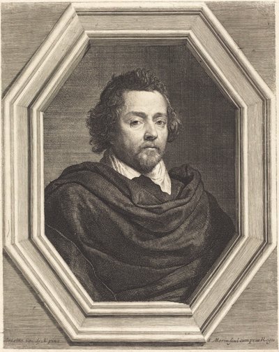 Nicolas Chrystin av Jean Morin, after Sir Anthony van Dyck