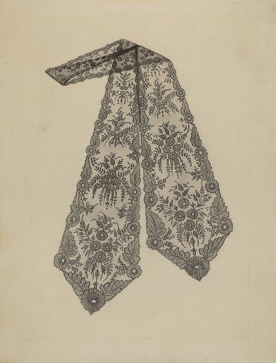 Lace Cravat av Jean Peszel