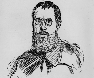 Charles Peguy (gravering) av Jean-Pierre (after) Laurens