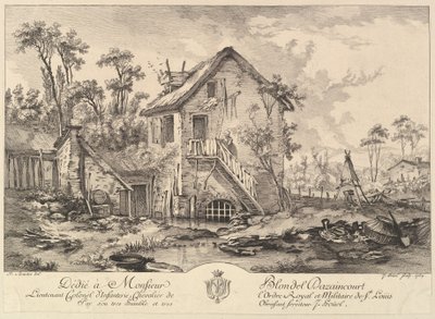 Landskap, 1759. av Jean Pierre Houel