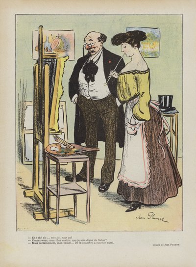 Illustrasjon for Le Rire av Jean Plumet
