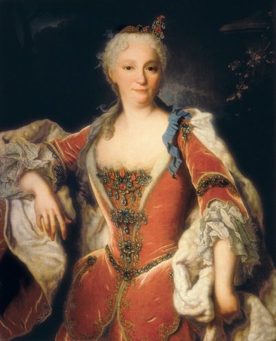 Portrett av Elisabeth Farnese (Parma av Jean Ranc