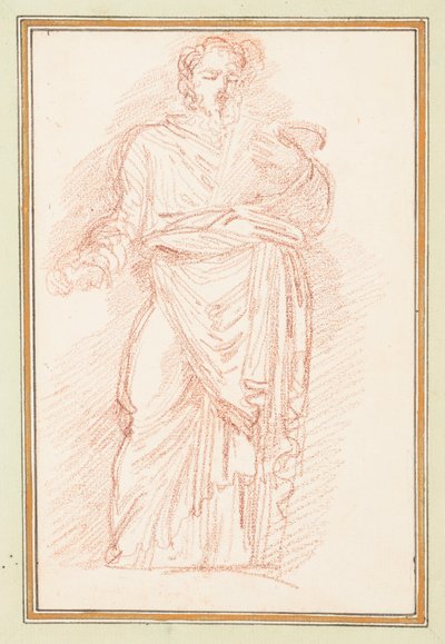 Robust figur med knyting rundt midjen av Jean Robert Ango