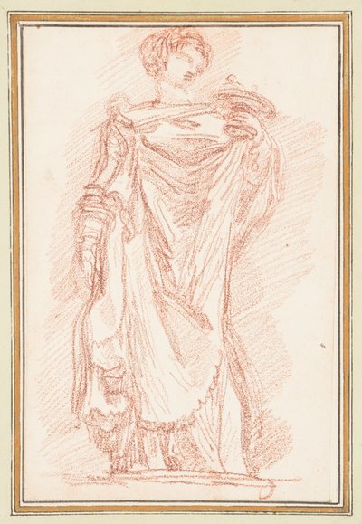 Stående mannsfigur i chiton av Jean Robert Ango
