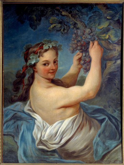 Bacchante-maleri av Jean Simon Berthelemy (1743-1811) Laon fra 1800-tallet, Musee des Beaux Arts av Jean Simon Berthelemy