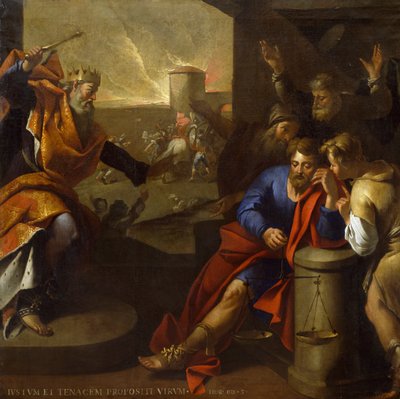 The Judgment of Horace, av Jean Tassel (1608-1667) av Jean Tassel