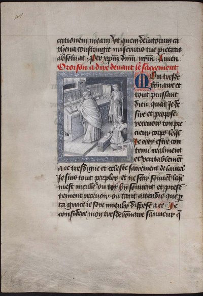 Hellig messe med Filip den gode. Timeboken til Filip av Burgund, ca 1455 av Jean Tavernier