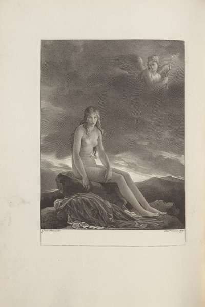Kjærligheten til Psyche og Amor etterfulgt av Adonis, dikt av Jean de la Fontaine
