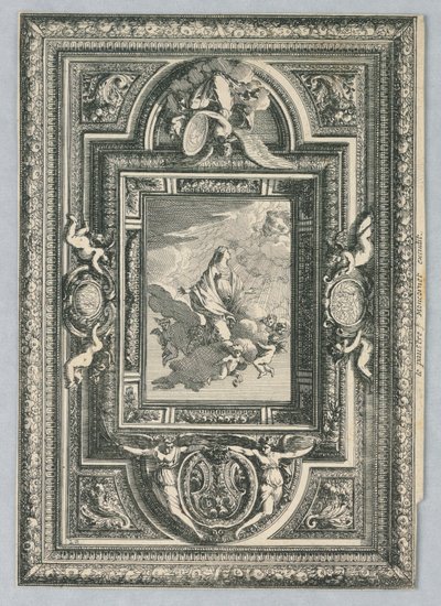 Tak, fra "Designs of Plaphons" av Jean le Pautre