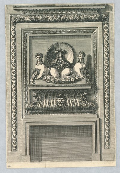 Design for en kappe av Jean le Pautre