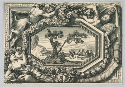 Panel fra "Panel Ornaments" av Jean le Pautre