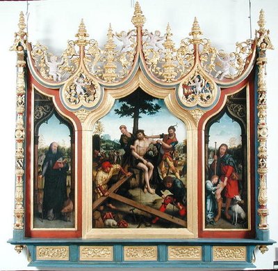Triptych of Christ with the Executioners, ca. 1530-32 av Jean the Elder Bellegambe