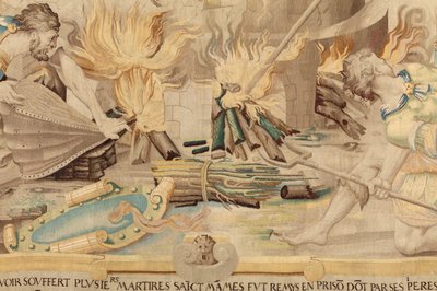 Legend of Saint-Mammes (teppe) av Jean the Elder Cousin