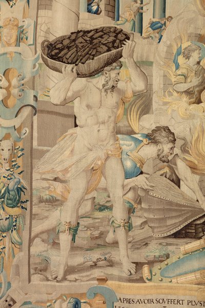 Legend of Saint-Mammes (teppe) av Jean the Elder Cousin