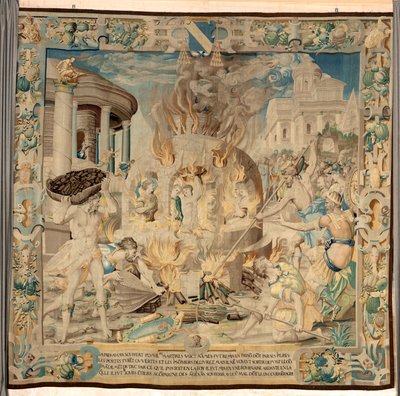 Legend of Saint-Mammes (teppe) av Jean the Elder Cousin