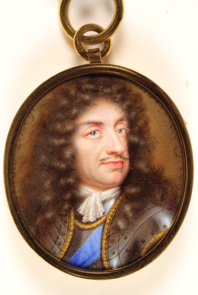 Karl II av Jean the Younger (attr.to) Petitot