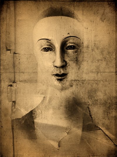 Gammelt sepia-portrett av Jeffrey Hummel