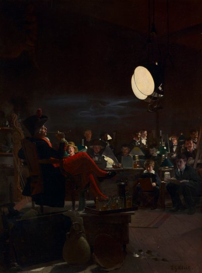En nattklasse av Jehan Georges Vibert