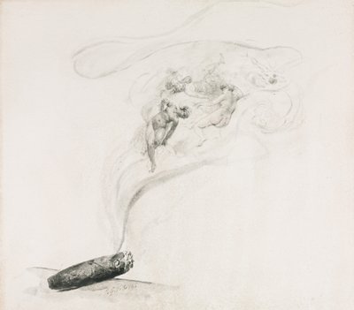 I røyken av Jehan Georges Vibert