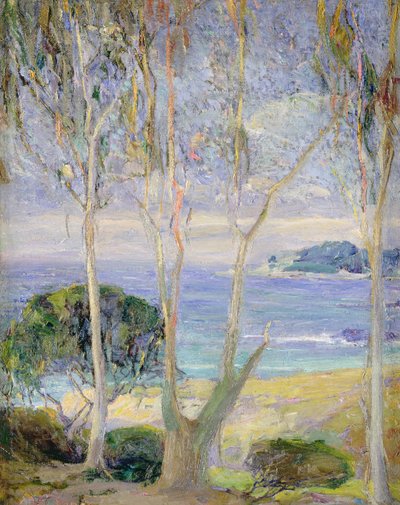A Clear Day, California Coast, ca. 1918 (olje på lerret) av Jennie Vennerstrom Cannon