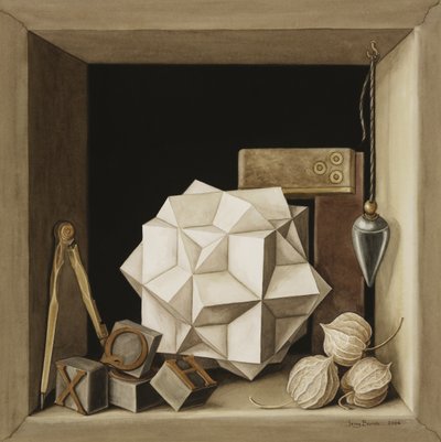 Geometri, 2004 (wc på papir) av Jenny Barron